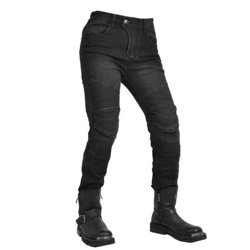Premium Women's Motorcycle Riding Jeans with Armor ATHLEXES