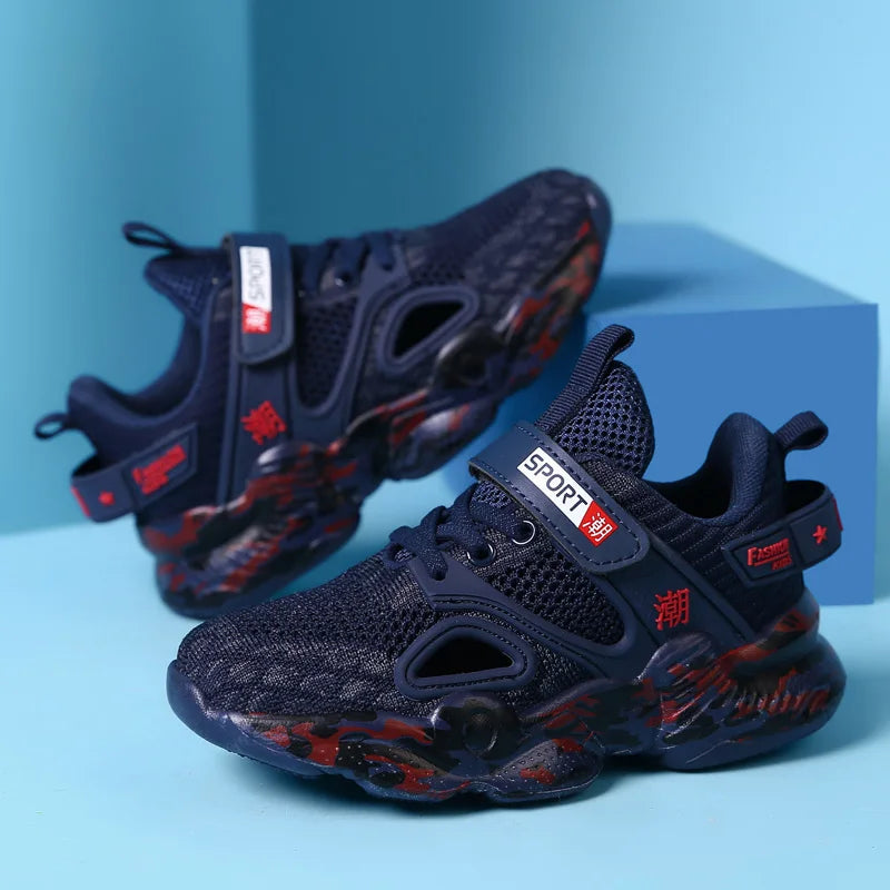 Boys Summer Air Mesh Running Shoes ATHLEXES