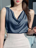 SilkCowl Elegant Satin Tank Top for Women ATHLEXES