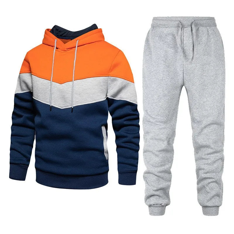 Autumn Winter Sport Hoodie Set for Men ATHLEXES