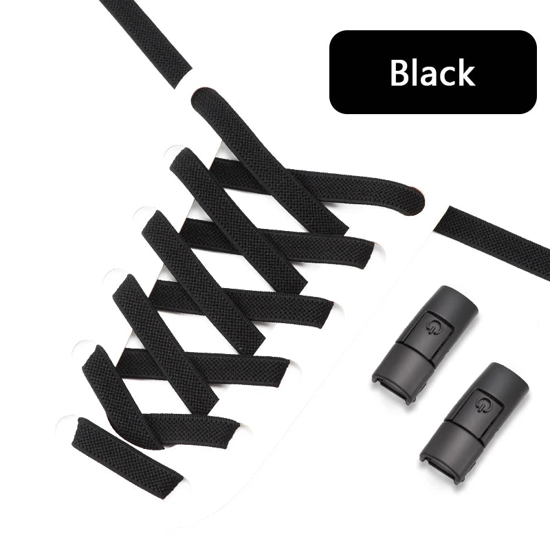 No Tie Elastic Press Lock Shoelaces for All ATHLEXES