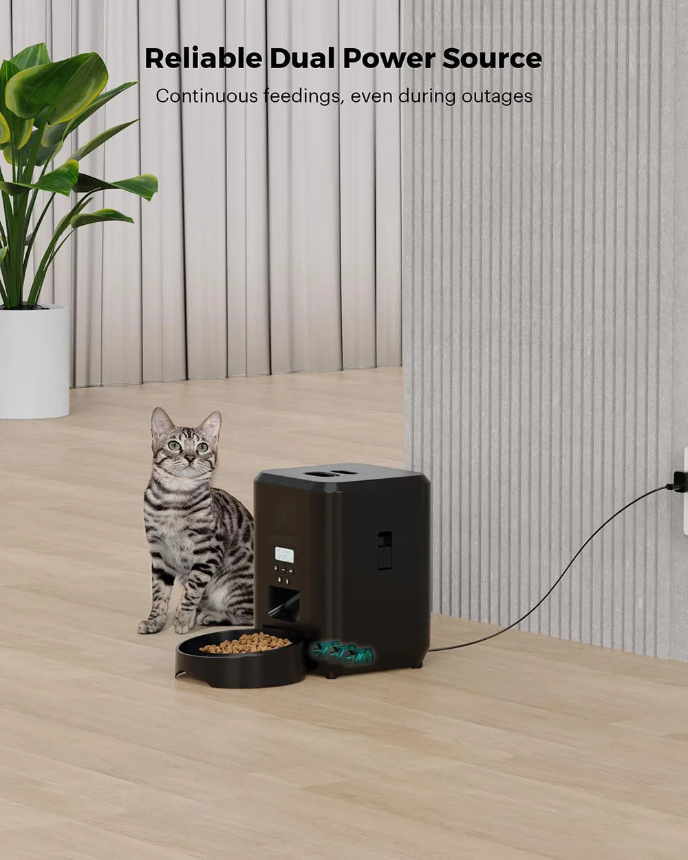Smart Pet Feeder Pro: Automatic Timed Food Dispenser for Cats and Dogs ATHLEXES