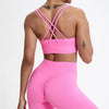 EliteFit Cross Back Sports Bra for Women ATHLEXES