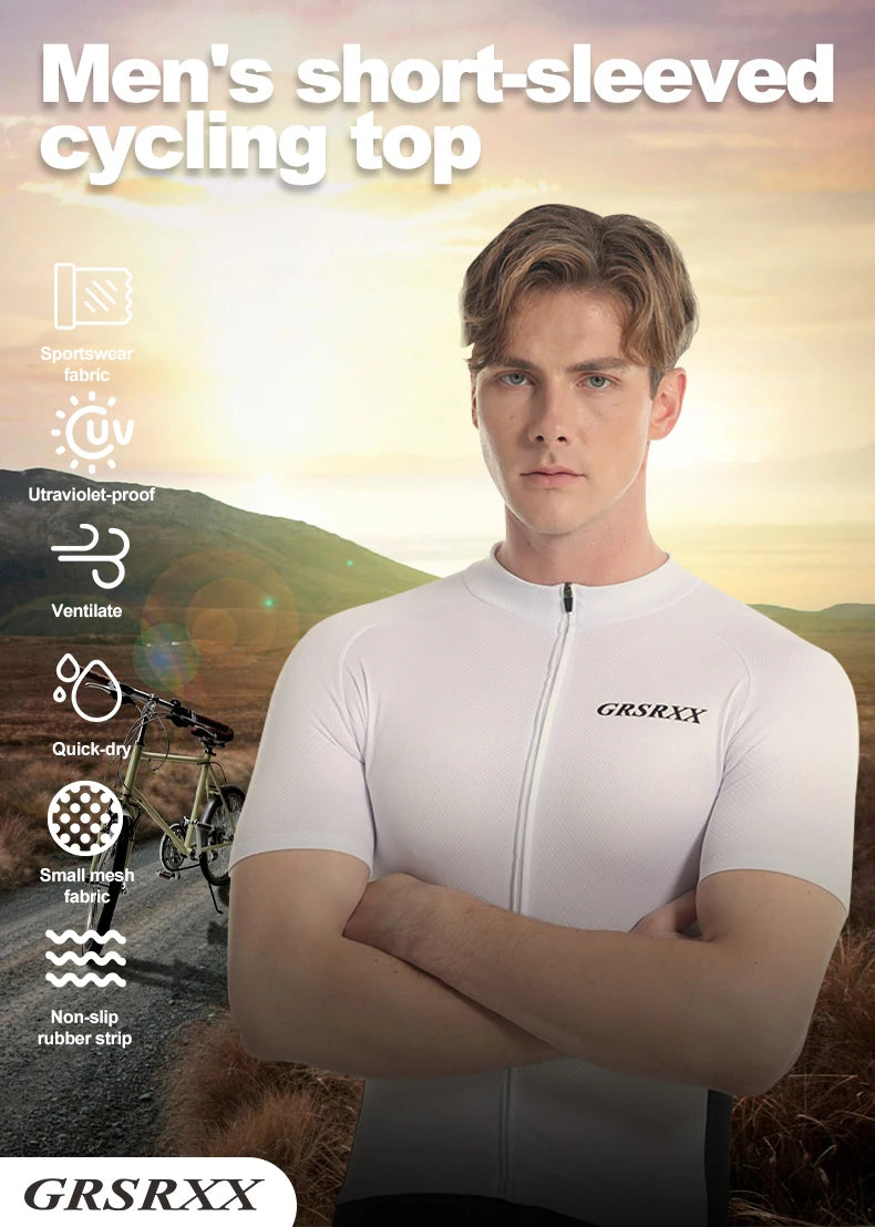 GRSRXX Pro Breathable Cycling Jersey for Summer Rides ATHLEXES