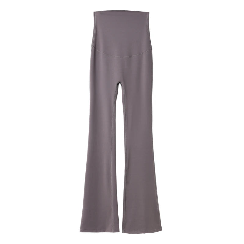 Chic Maternity Sharkskin Flare Yoga Leggings ATHLEXES