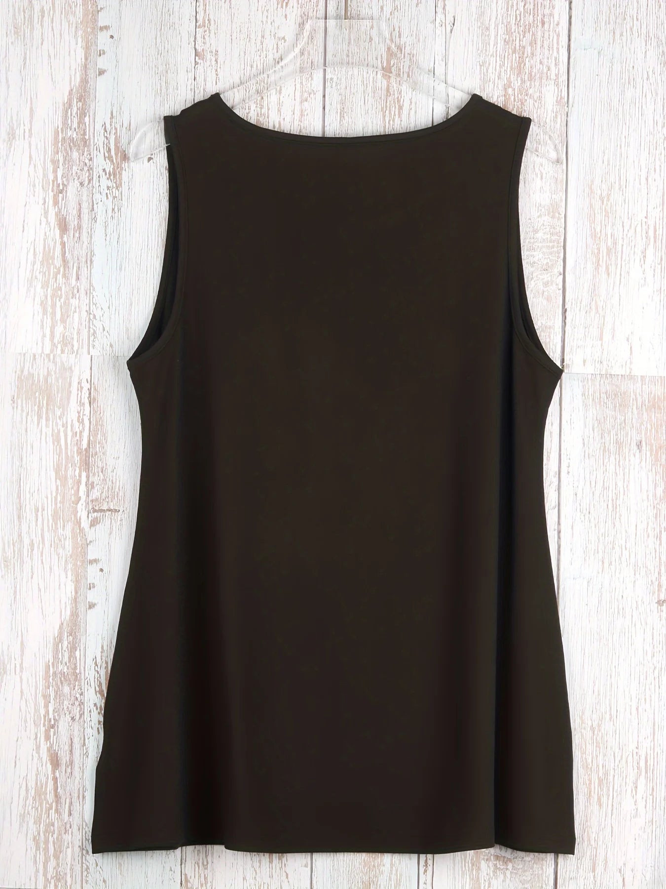 Plus Size Casual Crew Neck Sleeveless Tank Top ATHLEXES