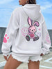 Urban Style Oversized Printed Hoodie for Women ATHLEXES