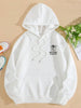 Chic Cat Print Hoodie for Women ATHLEXES
