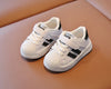 ChicStride 2 Striped White Baby Casual Sneakers ATHLEXES