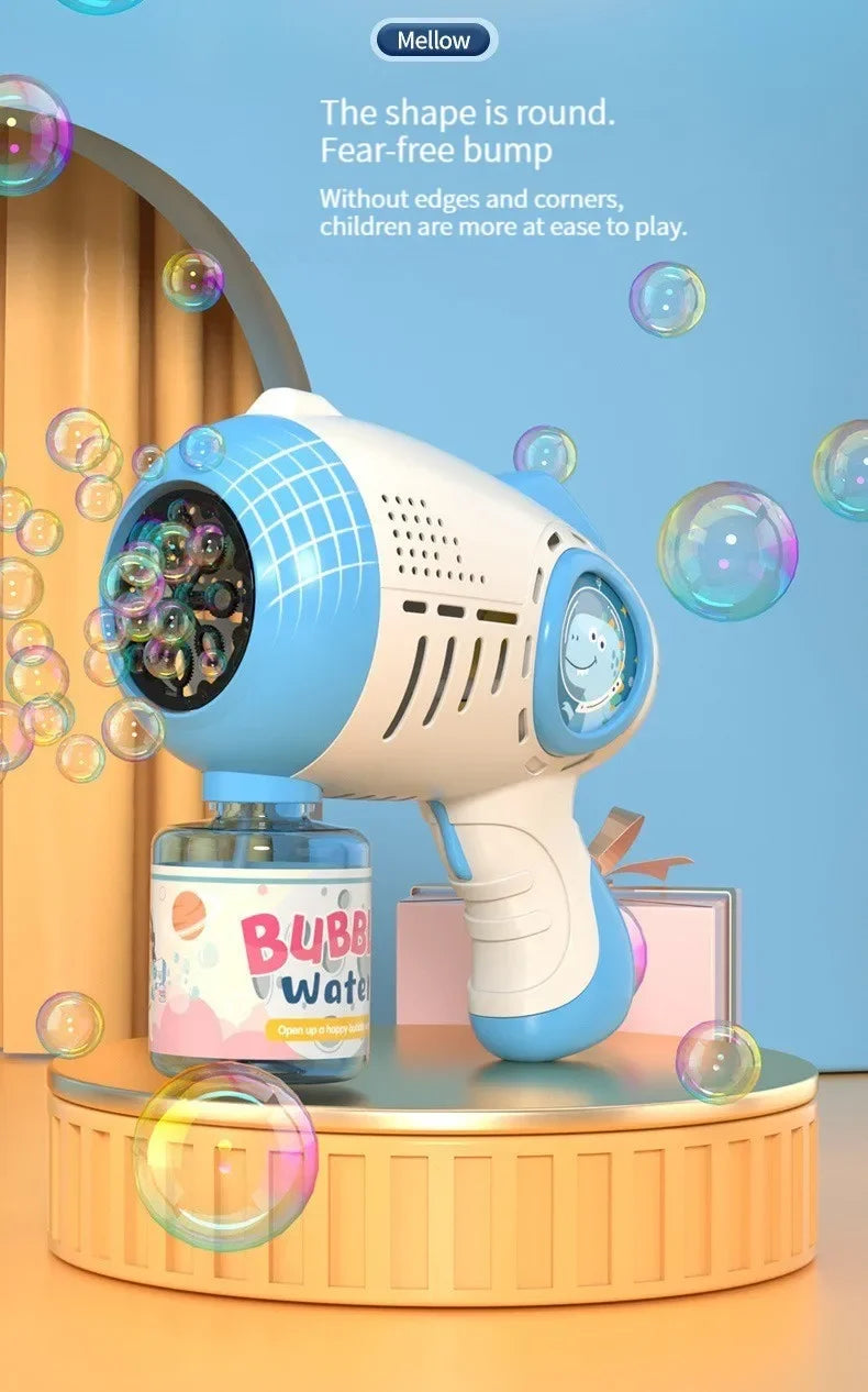 DinoBubbles Automatic Bubble Gun Machine ATHLEXES