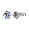 Classic Moissanite Diamond Stud Earrings ATHLEXES