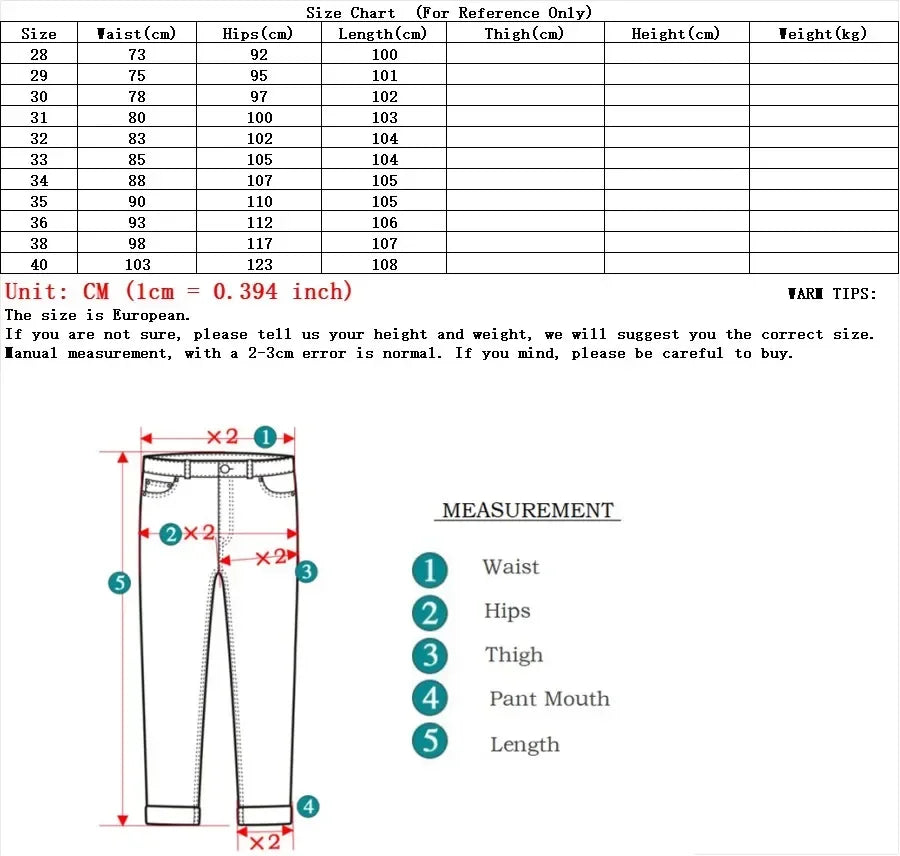 2024 Elite Stretch Loose Fit Denim Trousers for Men ATHLEXES