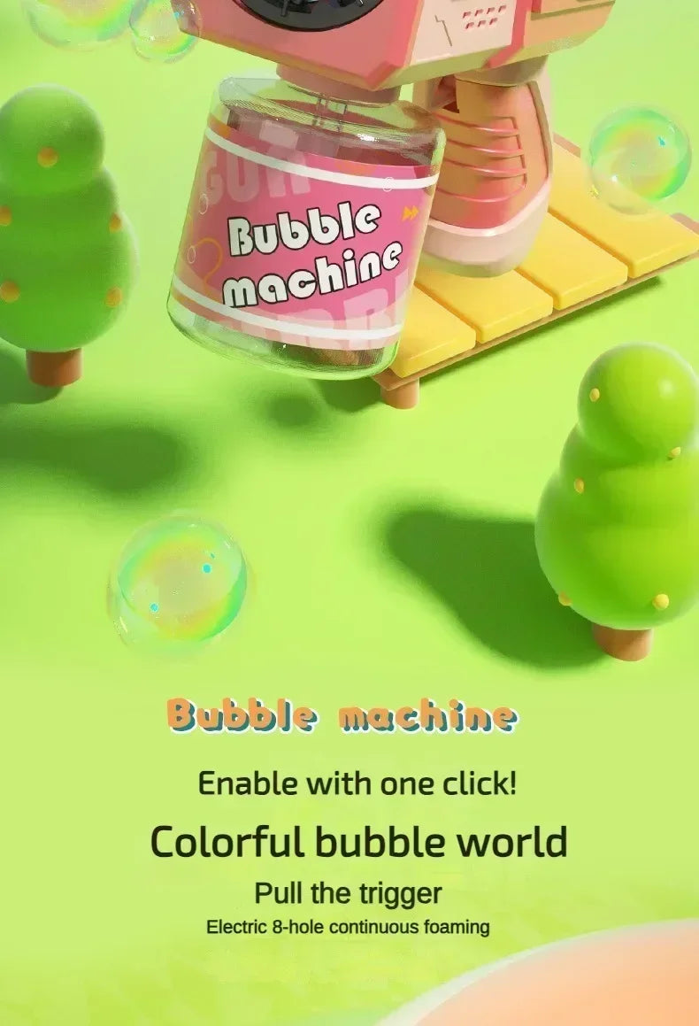 Fantasy Bubble Blaster for Kids Outdoor Fun ATHLEXES