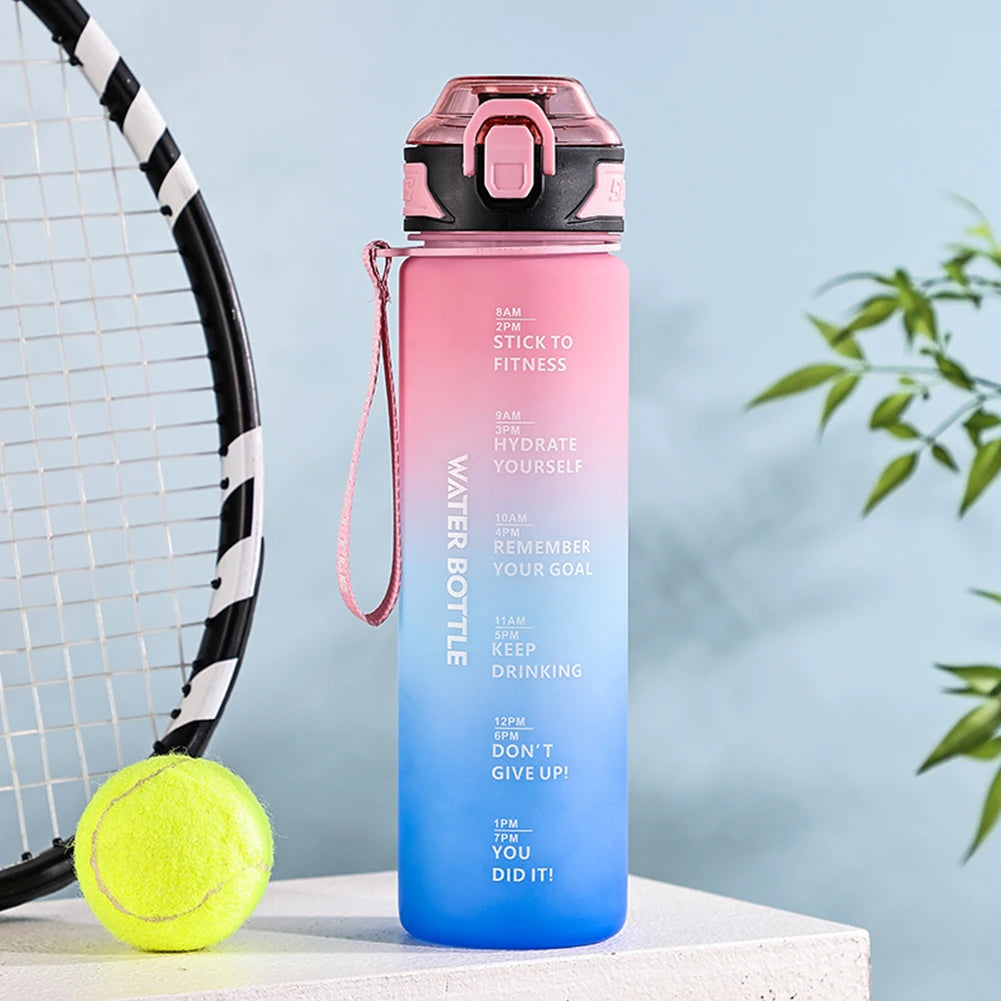 HydraMark 1L Gradient Time-Marker Water Bottle ATHLEXES