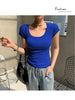 AOSSVIAO 100% Cotton Womenâ??s Slim Fit Tees ATHLEXES