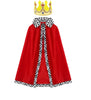 Royal Prince King Costume with Cloak & Crown ATHLEXES