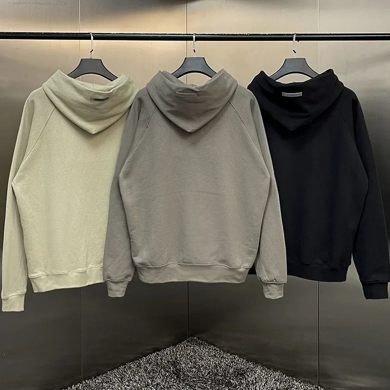 Urban Luxe Reflective Logo Hoodie for Men ATHLEXES