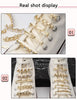 GlamCharm Rhinestone Shoelace Buckles for Sneakers ATHLEXES