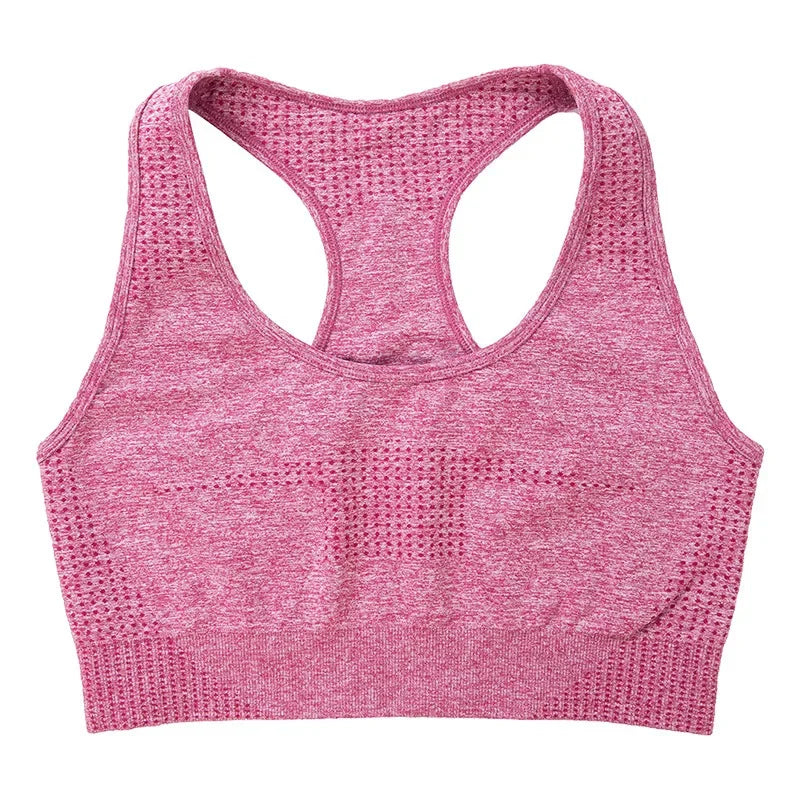 Seamless DotFit Women's Support Sports Bra ATHLEXES