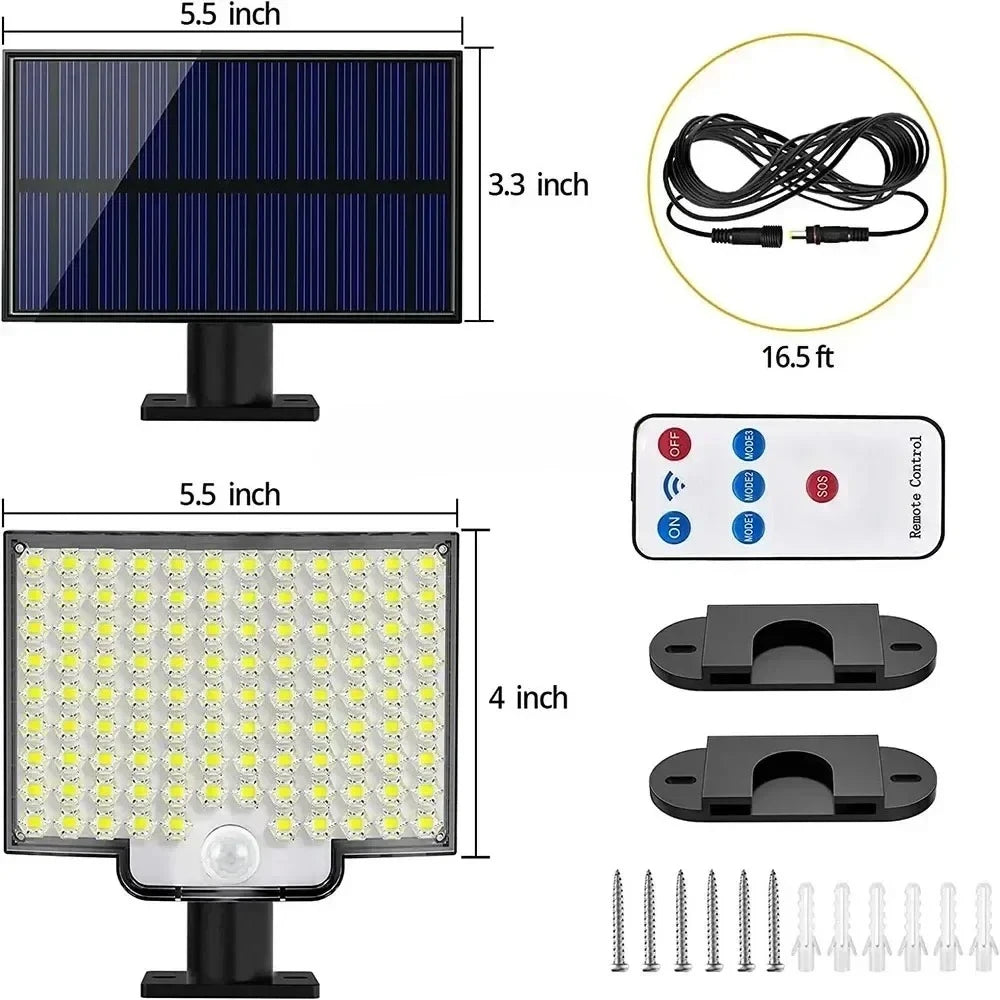 SolarBright Motion Sensor Garden Light ATHLEXES