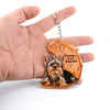 Heartfelt Dog Angel Pendant Keychain ATHLEXES