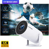 Magcubic Projector Android 11 4K 1280*720P HY300 Dual Wifi 260ANSI 180°flexible BT5.0 Cinema Outdoor Portable Projetor HY300 Pro ATHLEXES