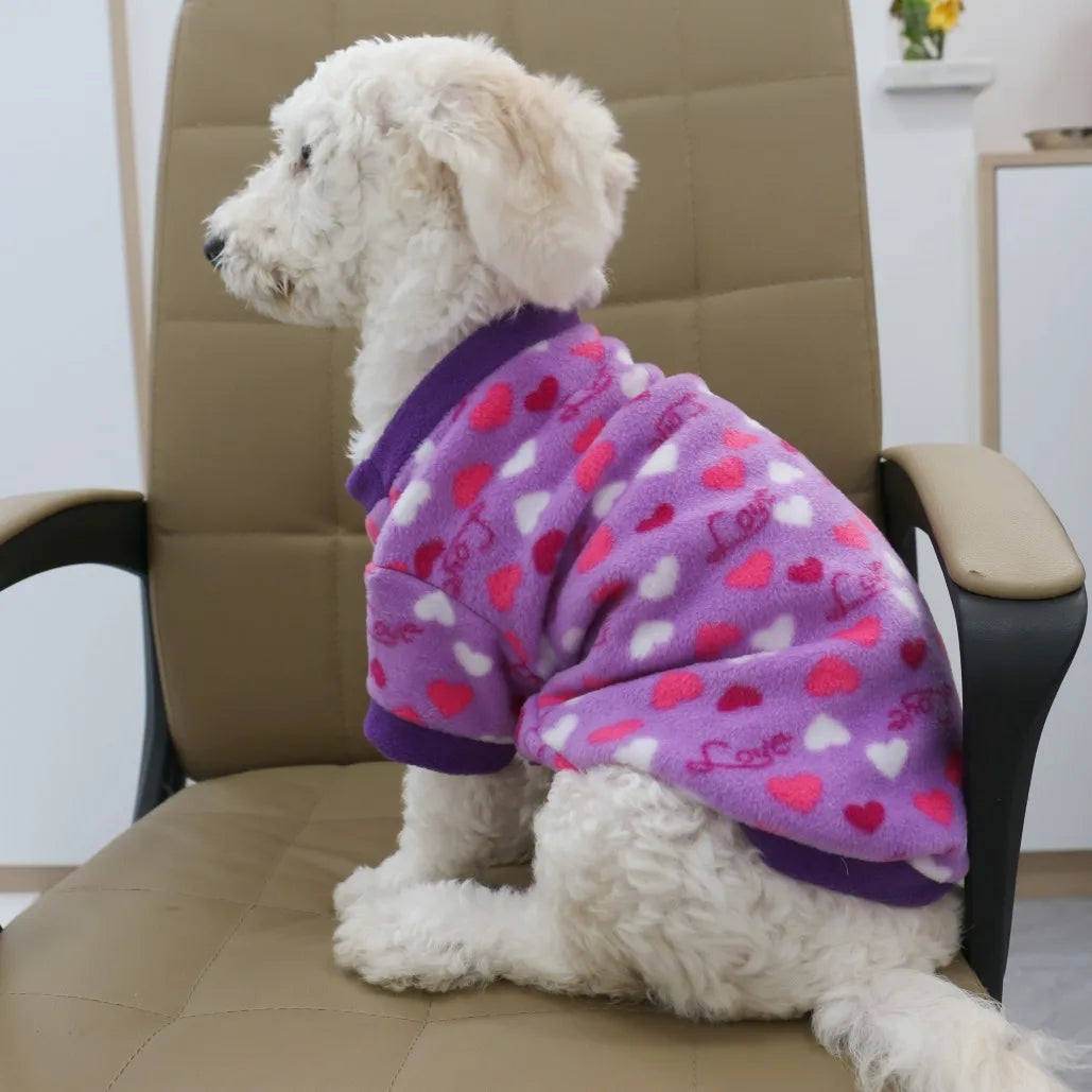 ChicWarm Fleece Dog Sweaters for Winter Chihuahua Comfort ATHLEXES