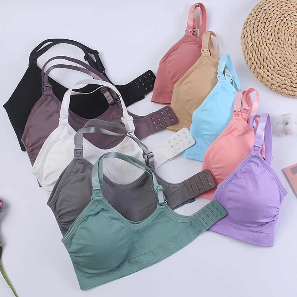 Breathable Seamless Maternity Nursing Bra Bralette ATHLEXES