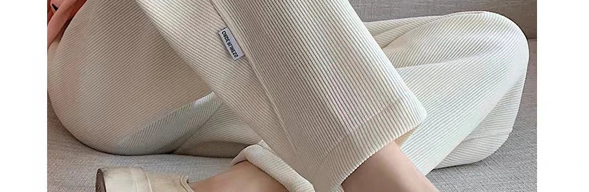 CozyBloom Maternity Corduroy Pants ATHLEXES