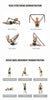 FlexiFit Multi-Section Yoga Resistance Bands ATHLEXES