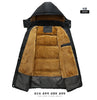 Luxury Windproof Down Jacket with Detachable Hood ATHLEXES