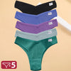 5PCS/Set Cotton Lingerie Panties Sexy Underwear Women Briefs ATHLEXES