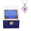 Eternal Love Rose Necklace Gift Set in Luxurious Box ATHLEXES