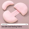 SilkComfort U-Shaped Pregnancy Pillow ATHLEXES