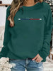 Chic Parisian Loose Fit Pullover Sweatshirt ATHLEXES