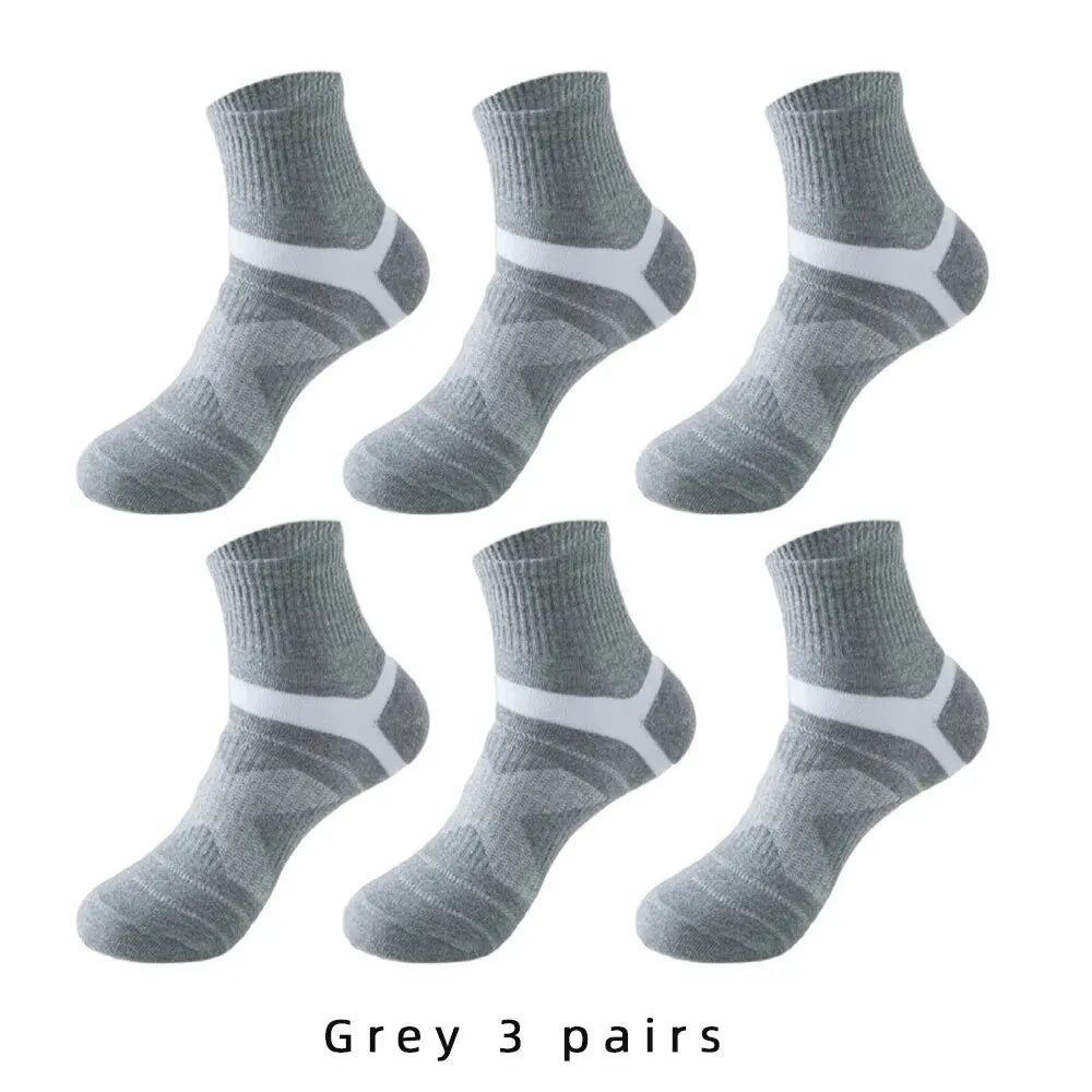 Trendy Cotton Sports Socks Set ATHLEXES