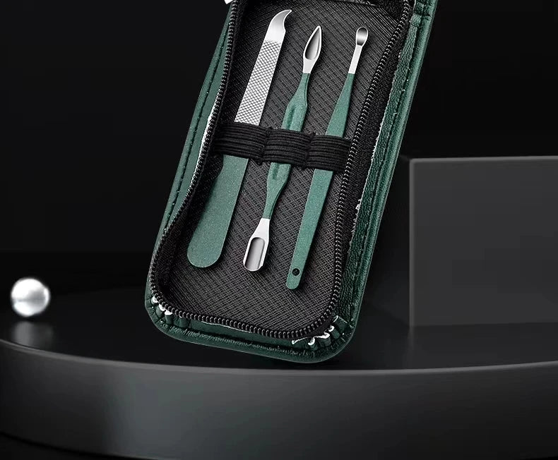 Luxury Nail Care Set: 6-Piece Manicure Tools ATHLEXES