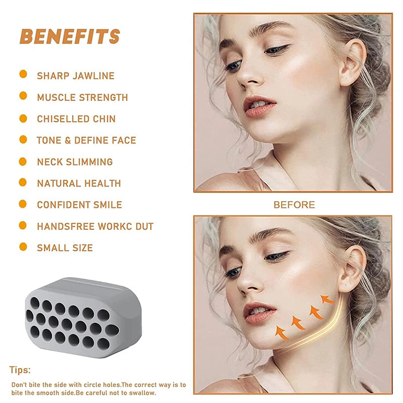 Jawline Sculpting Silicone Exerciser Ball ATHLEXES