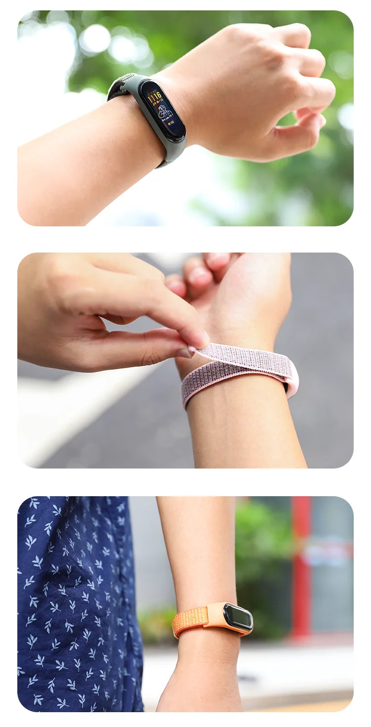 Nylon Sport Loop for Xiaomi Mi Band 7 ATHLEXES