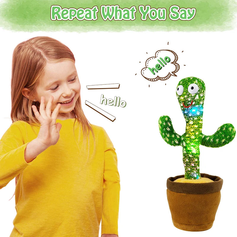 Dancing TalkBack Cactus Toy for Kids ATHLEXES