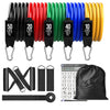 Premium Resistance Bands Set with Door Anchor & Straps ATHLEXES