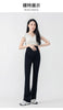 Chic Maternity Sharkskin Flare Yoga Leggings ATHLEXES