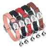 Engraved Luxury PU Leather Cat Collar ATHLEXES