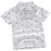 Boys' Trendy Cotton Lapel Print Summer Shirt 2025 ATHLEXES