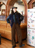 Chic Retro High Waist Corduroy Pants for Timeless Style ATHLEXES