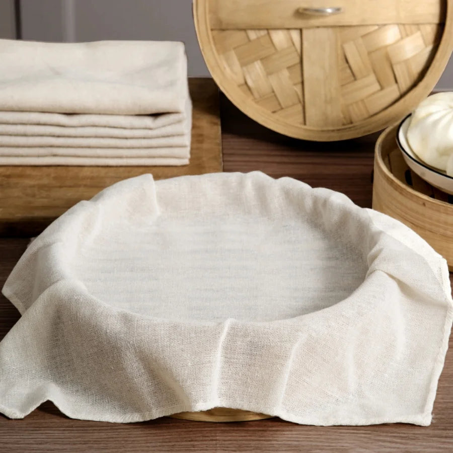 Premium Cotton Steamer Cloth Set for Kitchen Tools ATHLEXES