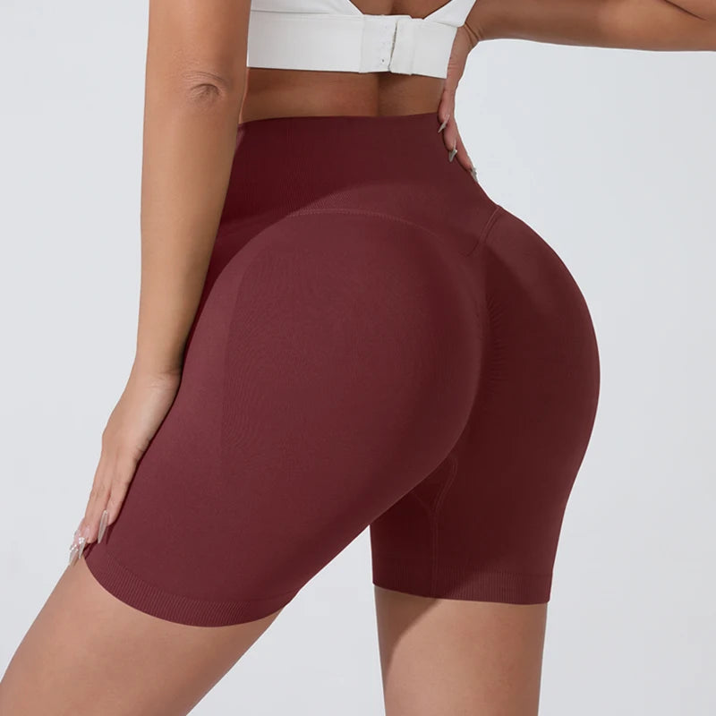BreatheEasy High-Waist Yoga Shorts ATHLEXES