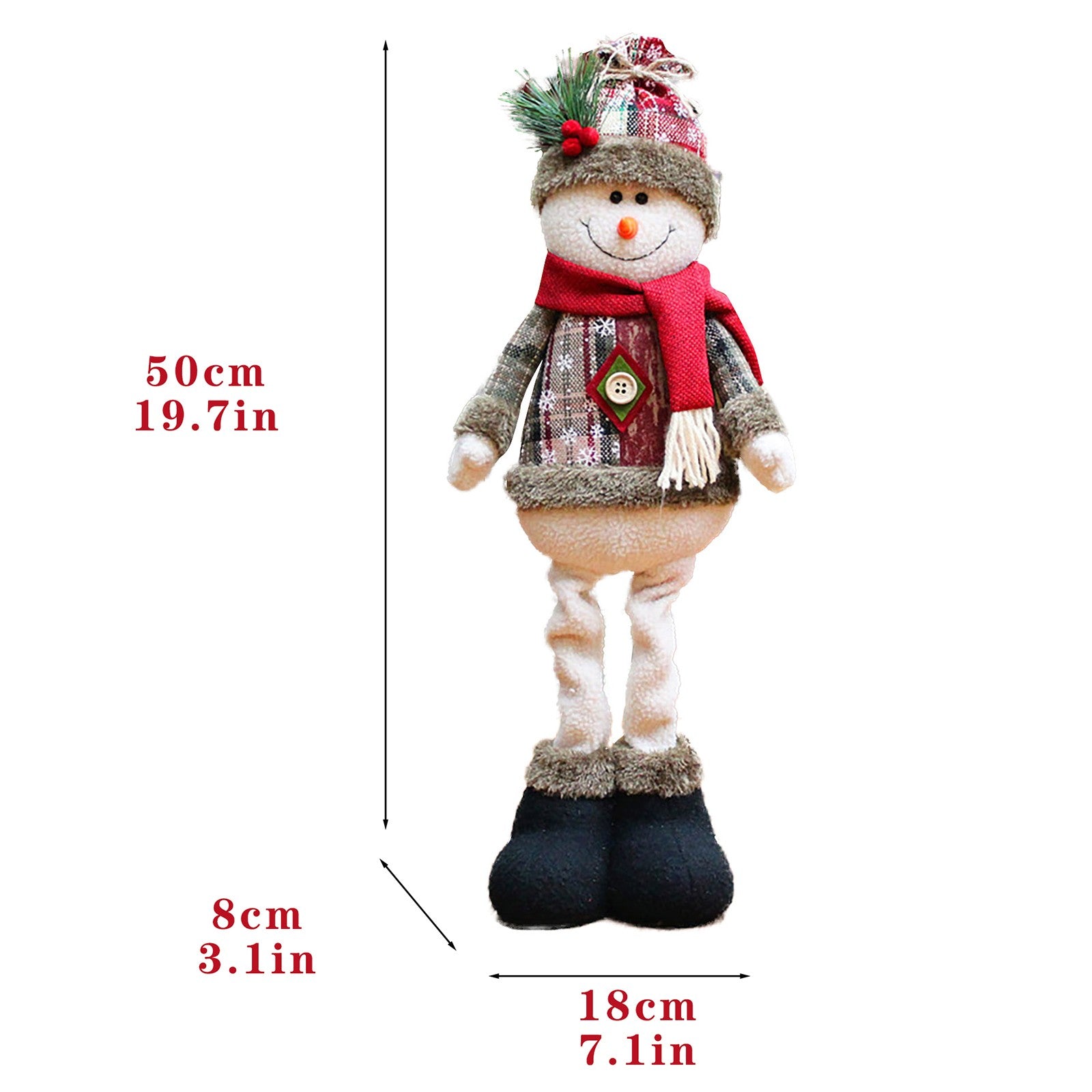 Christmas Cheer 3PCS Decorative Doll Set ATHLEXES