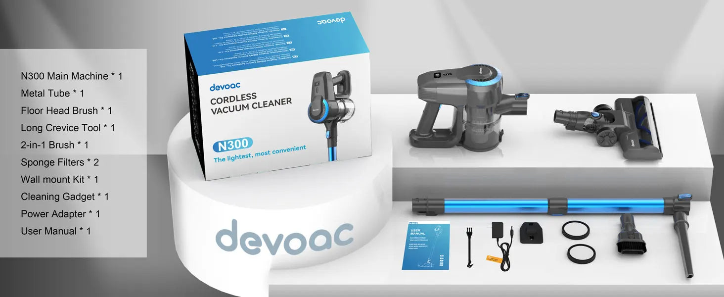 INSE N300 Ultra Lightweight Cordless Vacuum ATHLEXES