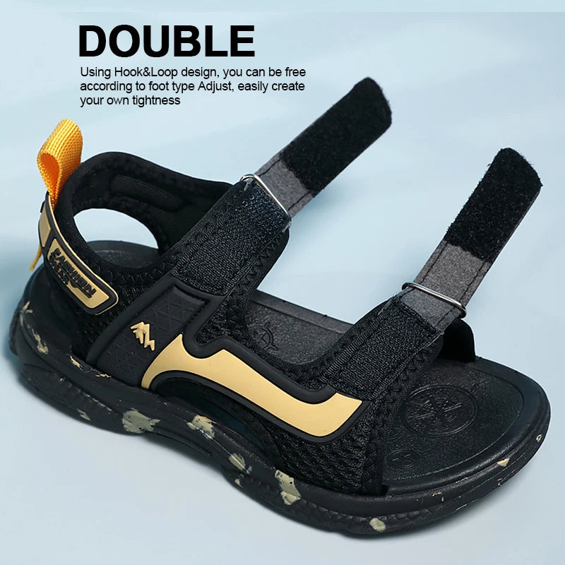 Trendy Kids Camouflage Beach Strap Sandals ATHLEXES